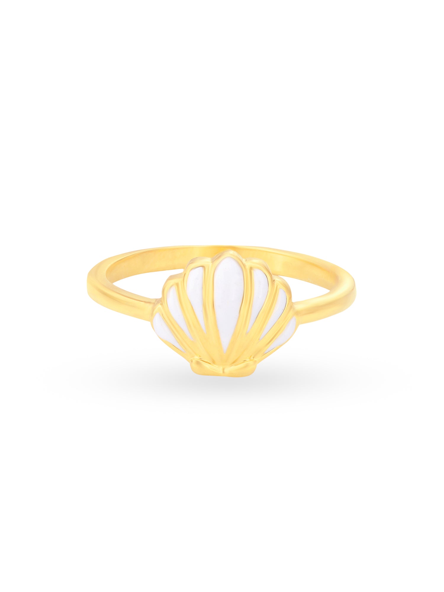 Inner band detail of SIJA 925 Silver Shell Ring showcasing smooth finish and premium sterling silver quality