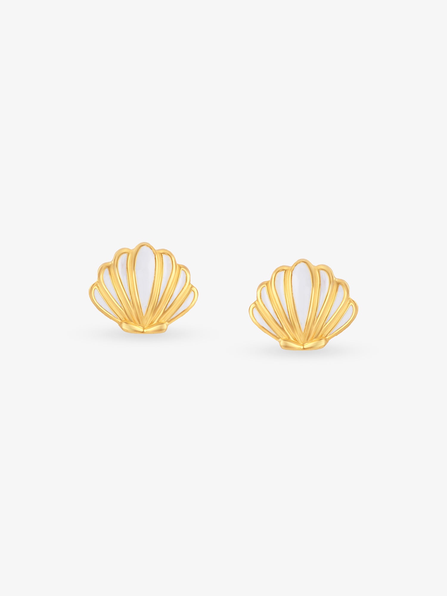 SIJA 925 Silver Shell Stud sterling silver jewellery elegant hero shot