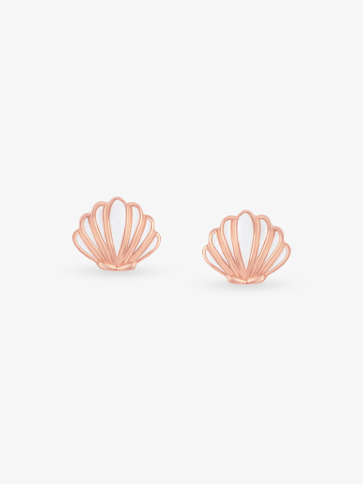 SIJA 925 Silver Shell Stud sterling silver jewellery elegant hero shot