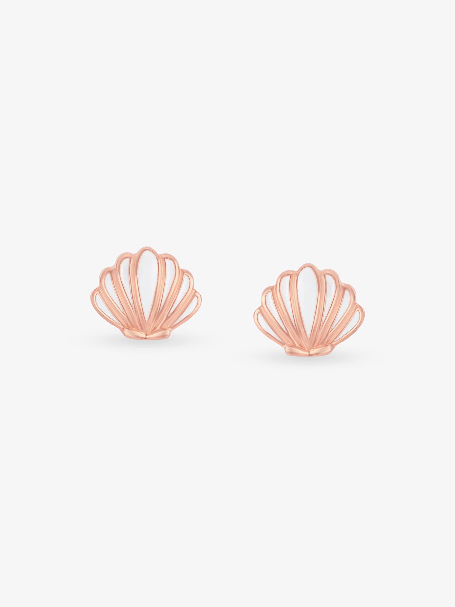 SIJA 925 Silver Shell Stud sterling silver jewellery elegant hero shot