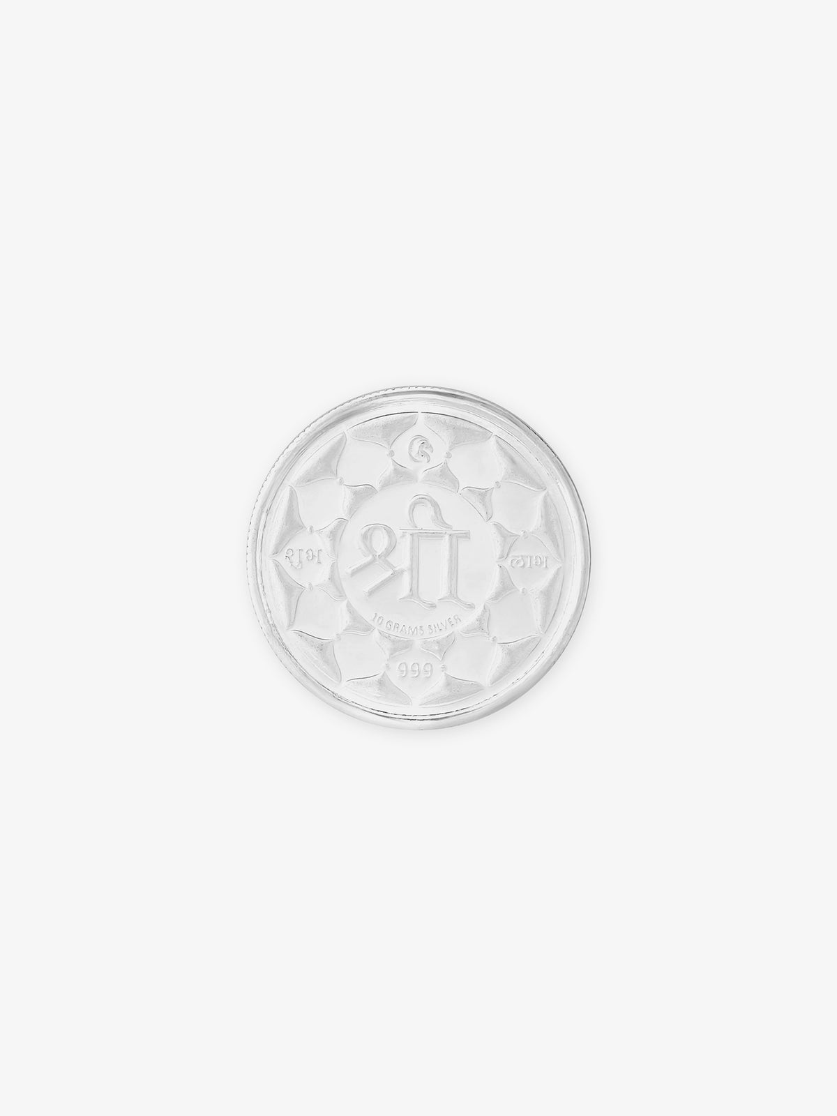 Detailed close up of SIJA Pure 999 Silver 10g Coin highlighting fine silver craftsmanship
