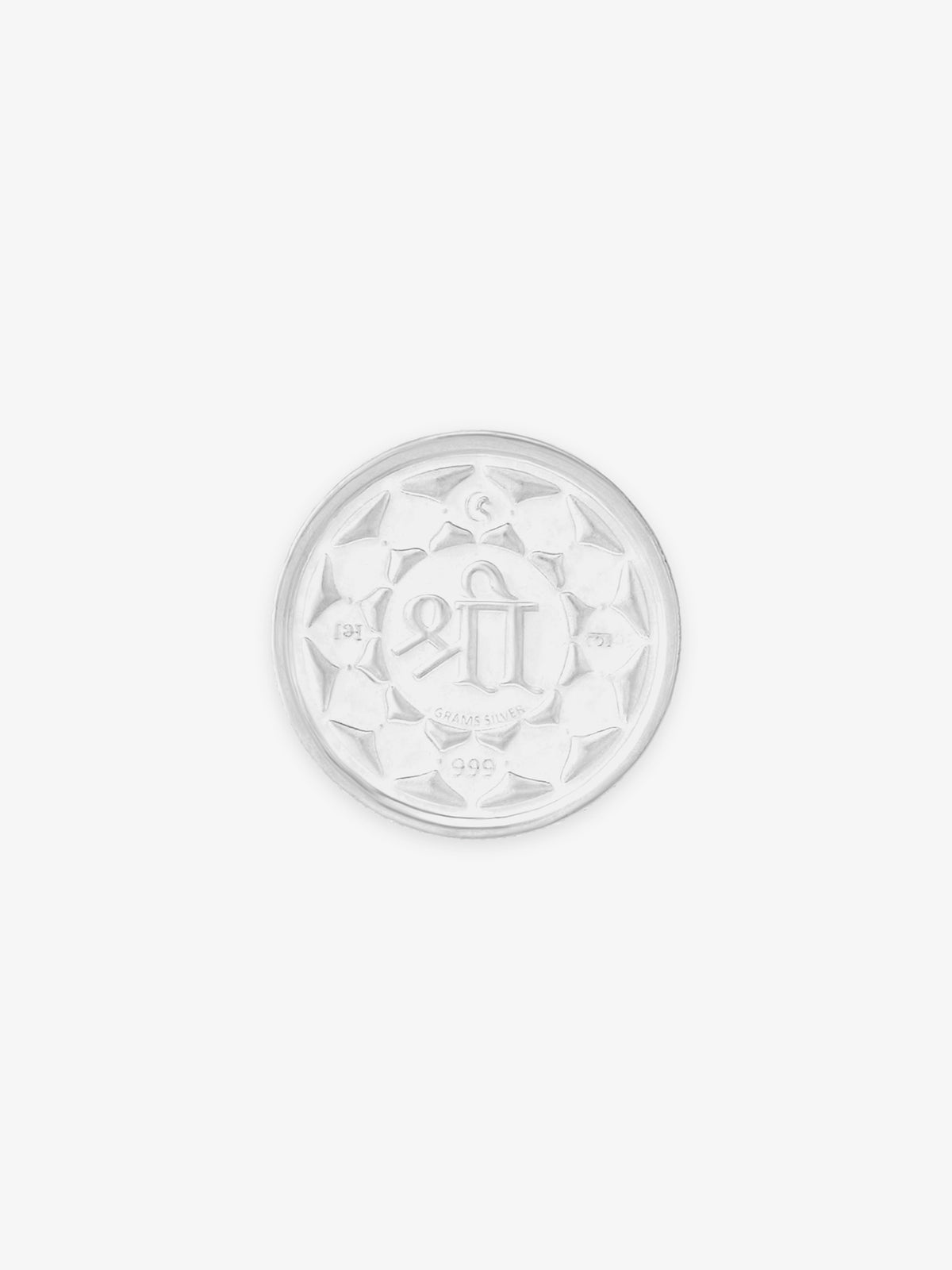 Detailed close up of SIJA Pure 999 Silver 5g Coin highlighting fine silver craftsmanship