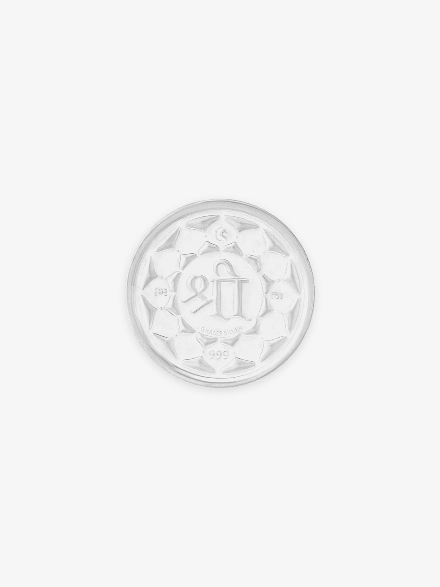 Detailed close up of SIJA Pure 999 Silver 5g Coin highlighting fine silver craftsmanship