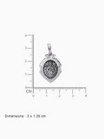 BIS hallmark view SIJA 925 silver jewellery lion faced charm certified premium accessory majestic motif for gifting and celebrations