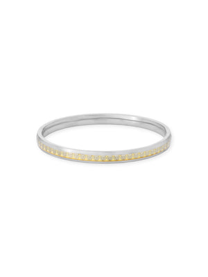 Close‑up of SIJA 925 sterling silver Men Kada showing fine handcrafted detailing and polished finish