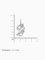 BIS hallmark view SIJA 925 silver jewellery silver OM with Vel charm certified premium accessory sacred motif for gifting and celebrations