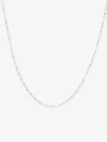 SIJA 925 Silver Serpentine Chain elegant sterling silver jewellery accessory front view