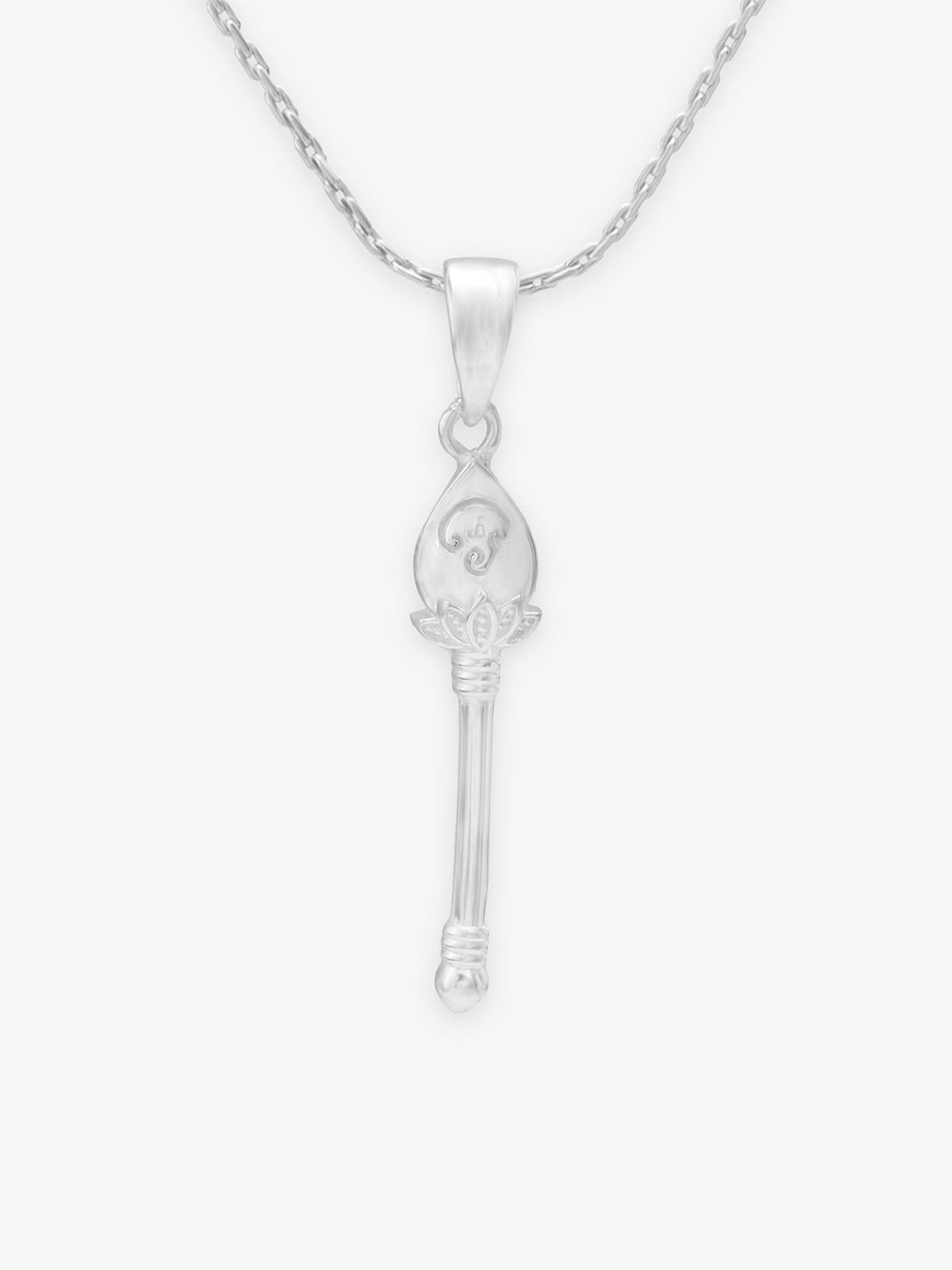 SIJA 925 Silver Vel Charm elegant sterling silver jewellery accessory front view