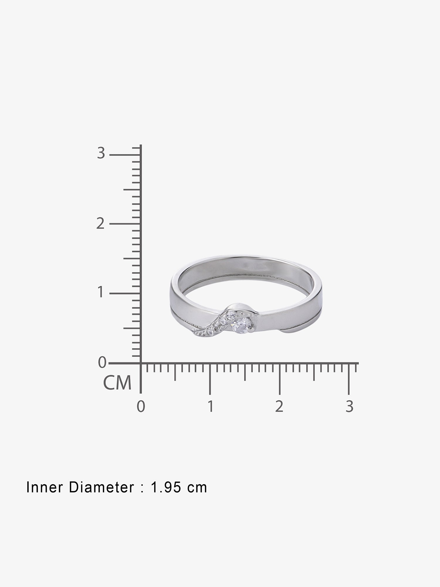 Inner band of SIJA Sleek Men Ring showing BIS 925 hallmark stamp certified sterling silver jewellery made in India