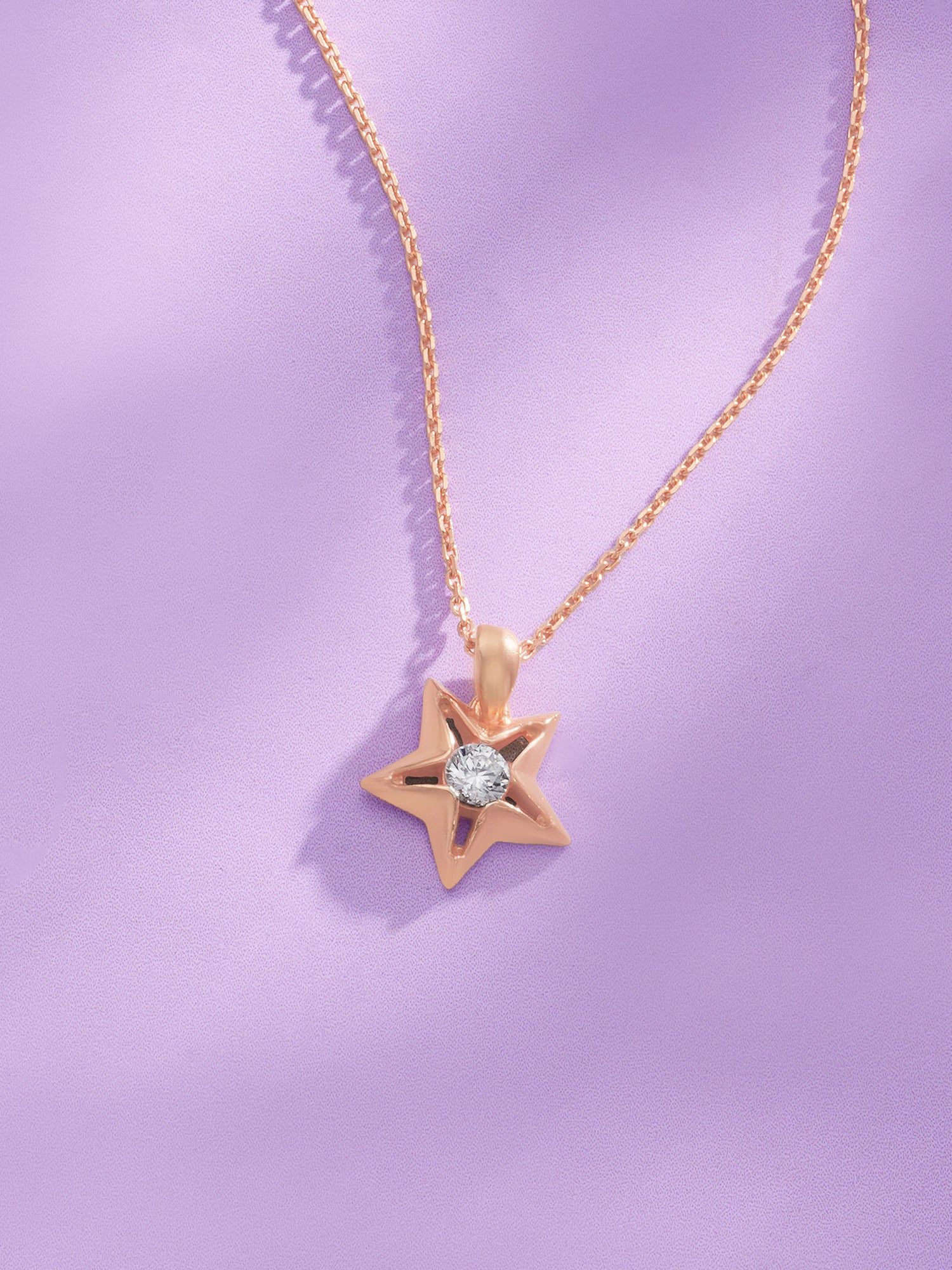 Clasp detail of SIJA 925 Silver Star Sparkle Pendant with Chain showcasing sturdy closure and premium sterling silver quality