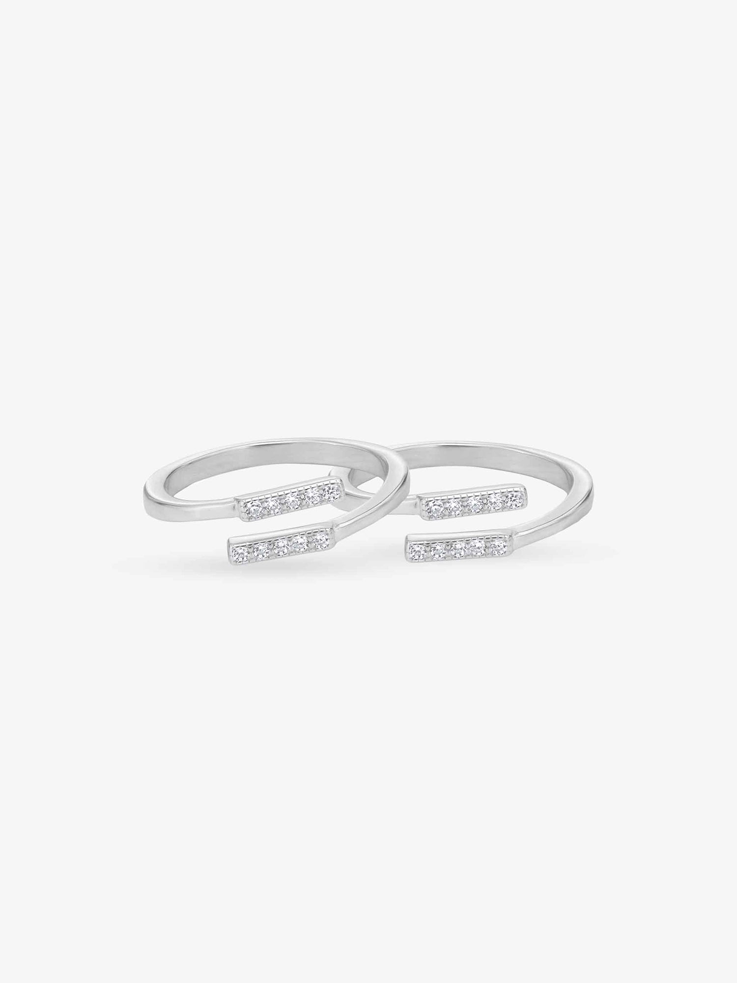 Stripe Stone Toe Ring