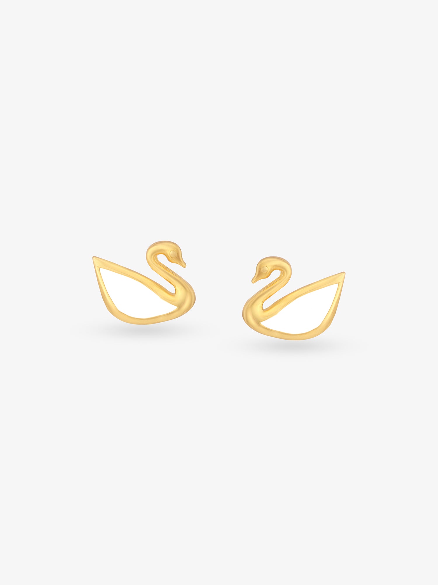 SIJA 925 Silver Swan Stud sterling silver jewellery elegant hero shot