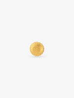 Side profile of SIJA 925 Silver Swan Stud showing durable sterling silver artistry