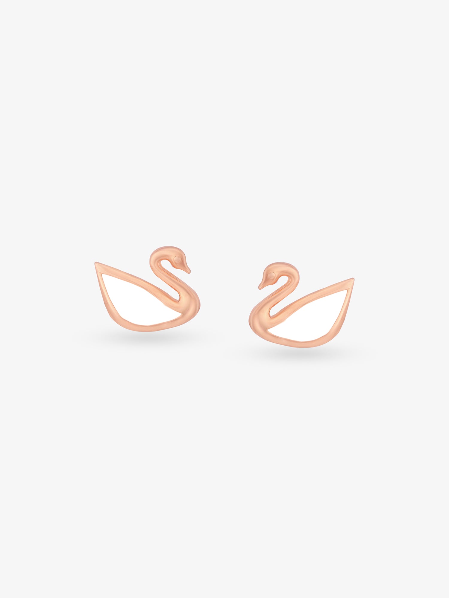 SIJA 925 Silver Swan Stud sterling silver jewellery elegant hero shot
