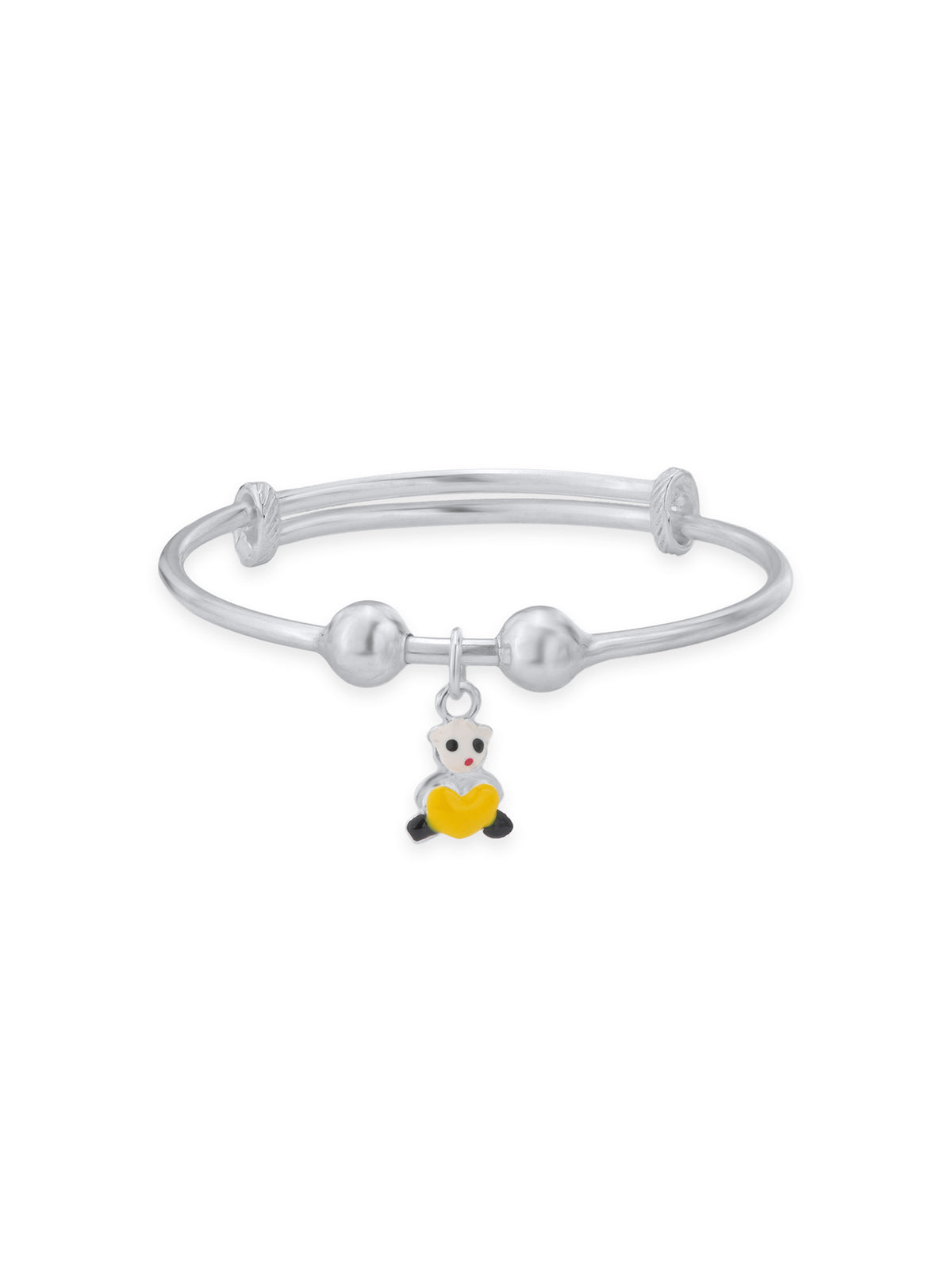 Adjustable clasp detail of SIJA 925 Silver Kids Bracelet showcasing secure fit and premium sterling silver quality