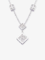Clasp detail of SIJA 925 Silver Textured Cube Chain showcasing sturdy closure and premium sterling silver quality