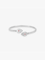 SIJA 925 Silver Vel Bracelet sterling silver jewellery spiritual design full front hero view accessory