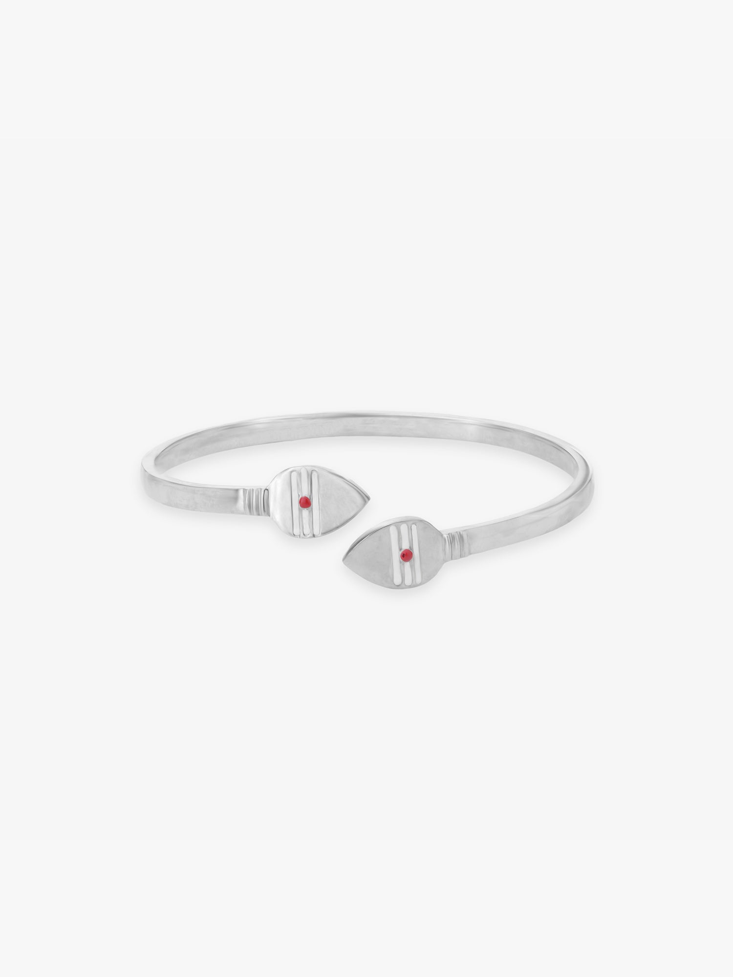 SIJA 925 Silver Vel Bracelet sterling silver jewellery spiritual design full front hero view accessory