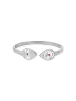 Adjustable clasp detail of SIJA 925 Silver Vel and OM Bracelet showcasing secure fit and premium sterling silver quality