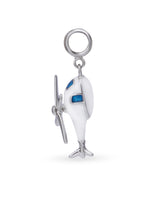 Hero shot SIJA 925 silver jewellery white helicopter charm BIS hallmarked elegant timeless accessory perfect for weddings festive wear and gifting