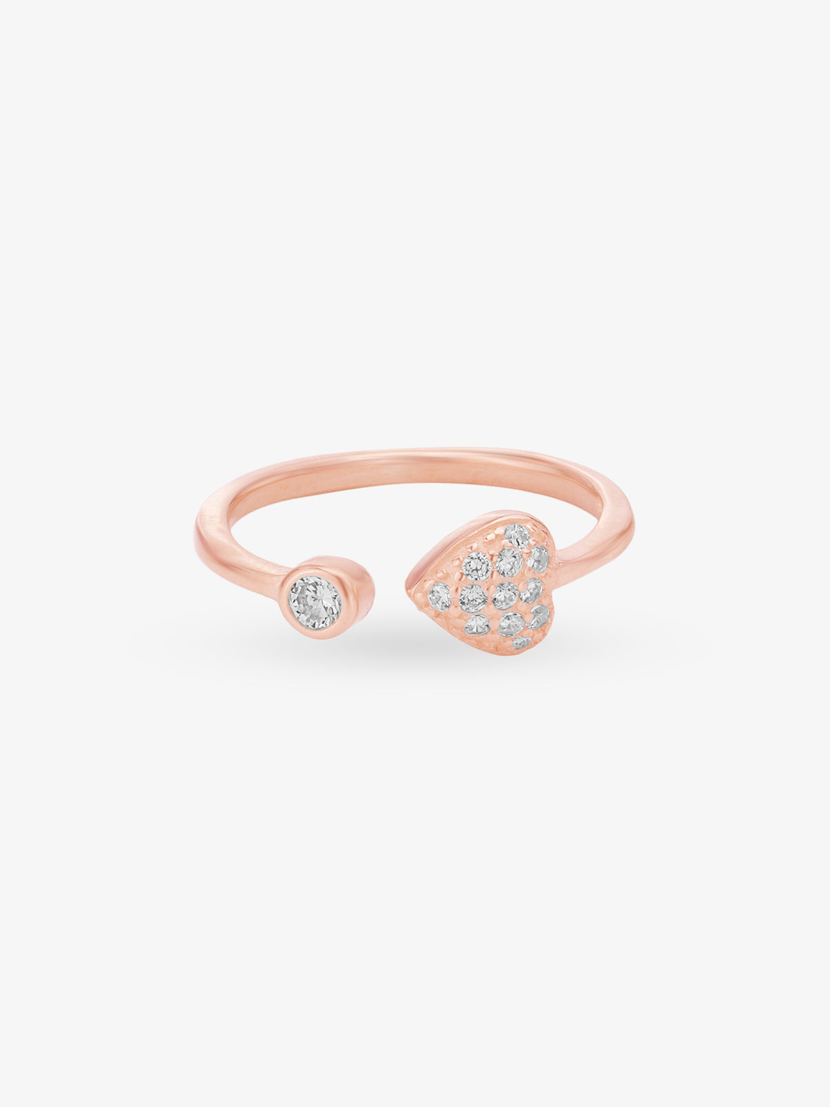 SIJA 925 Silver Whole Heart Stone Toe Ring adjustable sterling silver band for comfortable fit
