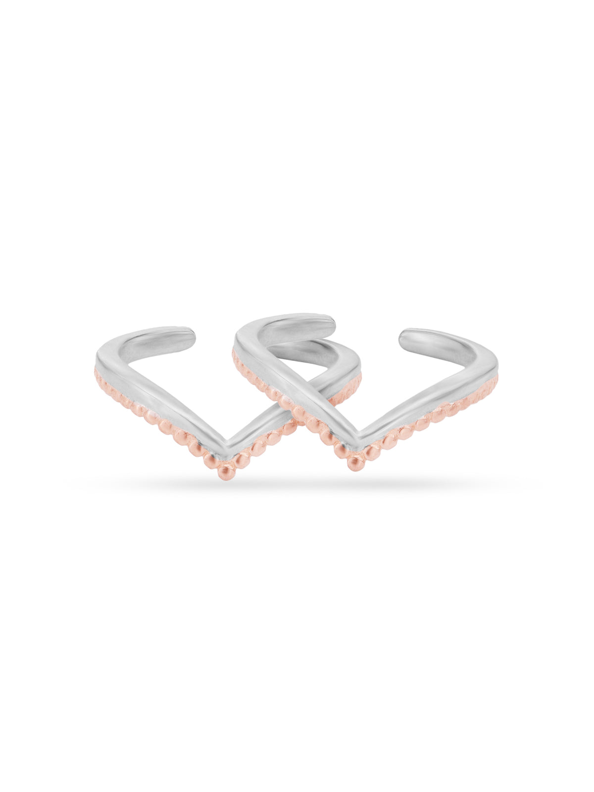 SIJA 925 Silver Wishbone Toe Ring adjustable sterling silver band for comfortable fit