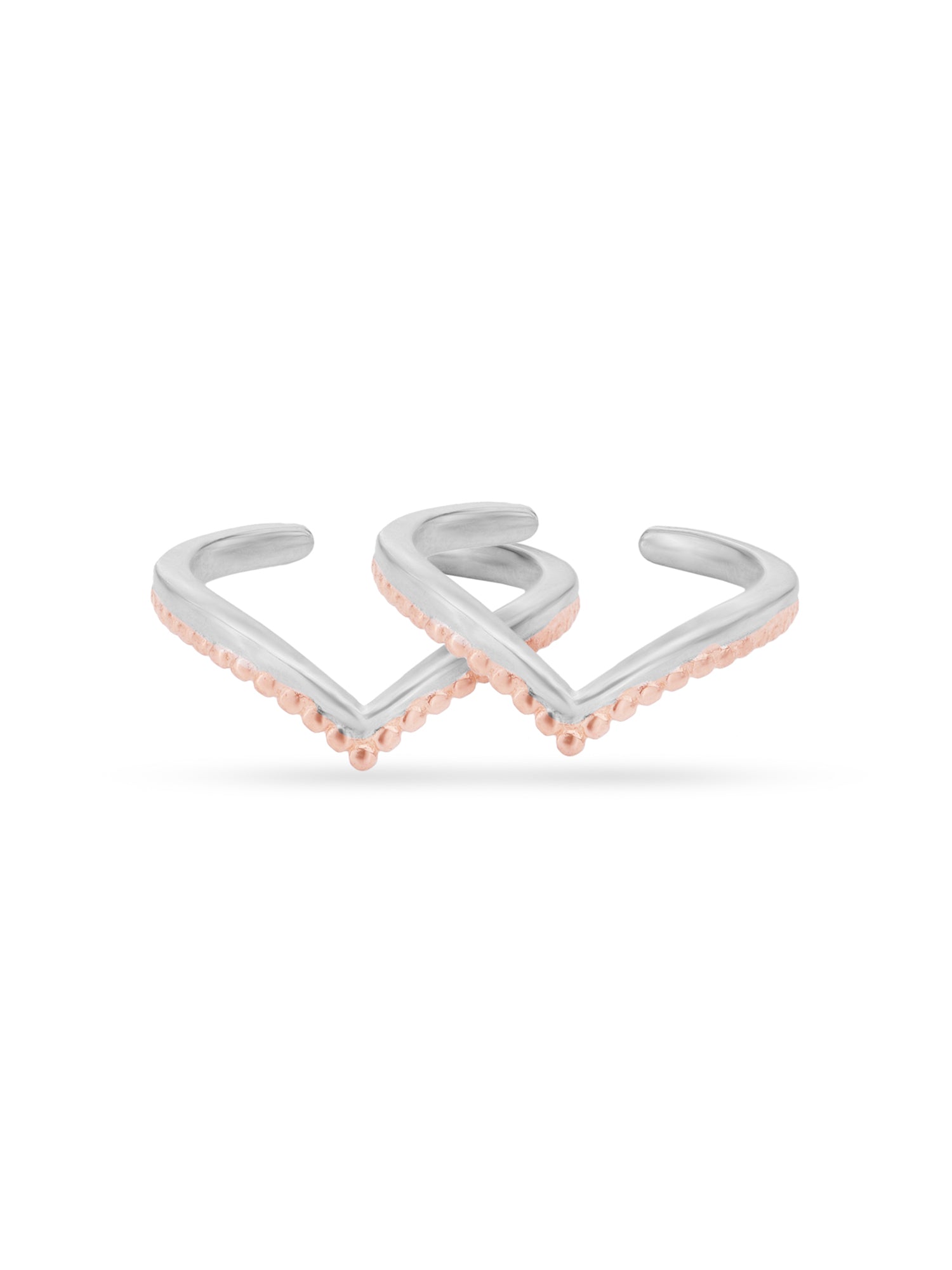 SIJA 925 Silver Wishbone Toe Ring adjustable sterling silver band for comfortable fit