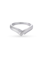 Close‑up of SIJA 925 sterling silver Wishbone Women Ring showing fine detailing and handcrafted design