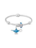 Detailed view of SIJA 925 Silver Women’s Bracelet highlighting ornamental finish polished sterling silver craftsmanship durable chain links