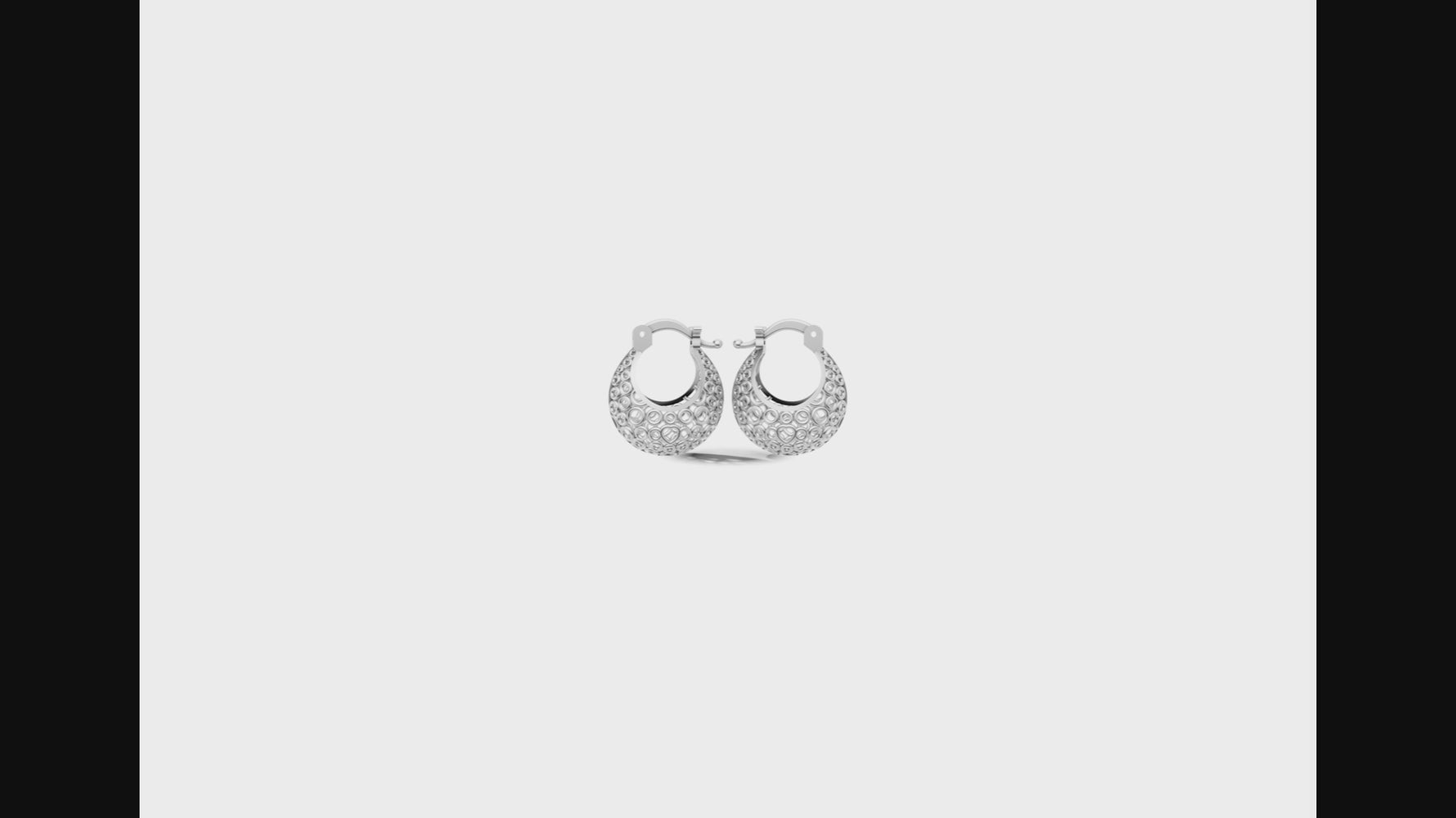SIJA 925 Silver Dew Drops Hoop Earrings worn stylish sterling silver jewellery perfect for daily wear and gifting